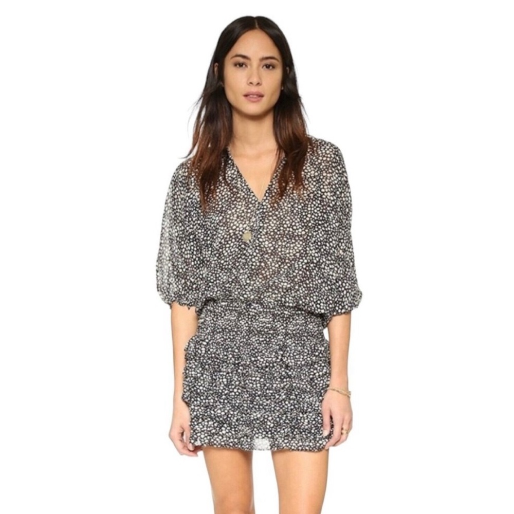 Ulla Johnson Clemence Romantic Ruffle Silk Mini Dress